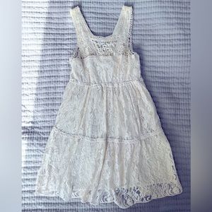 Pinky Lace Sleeveless Dress